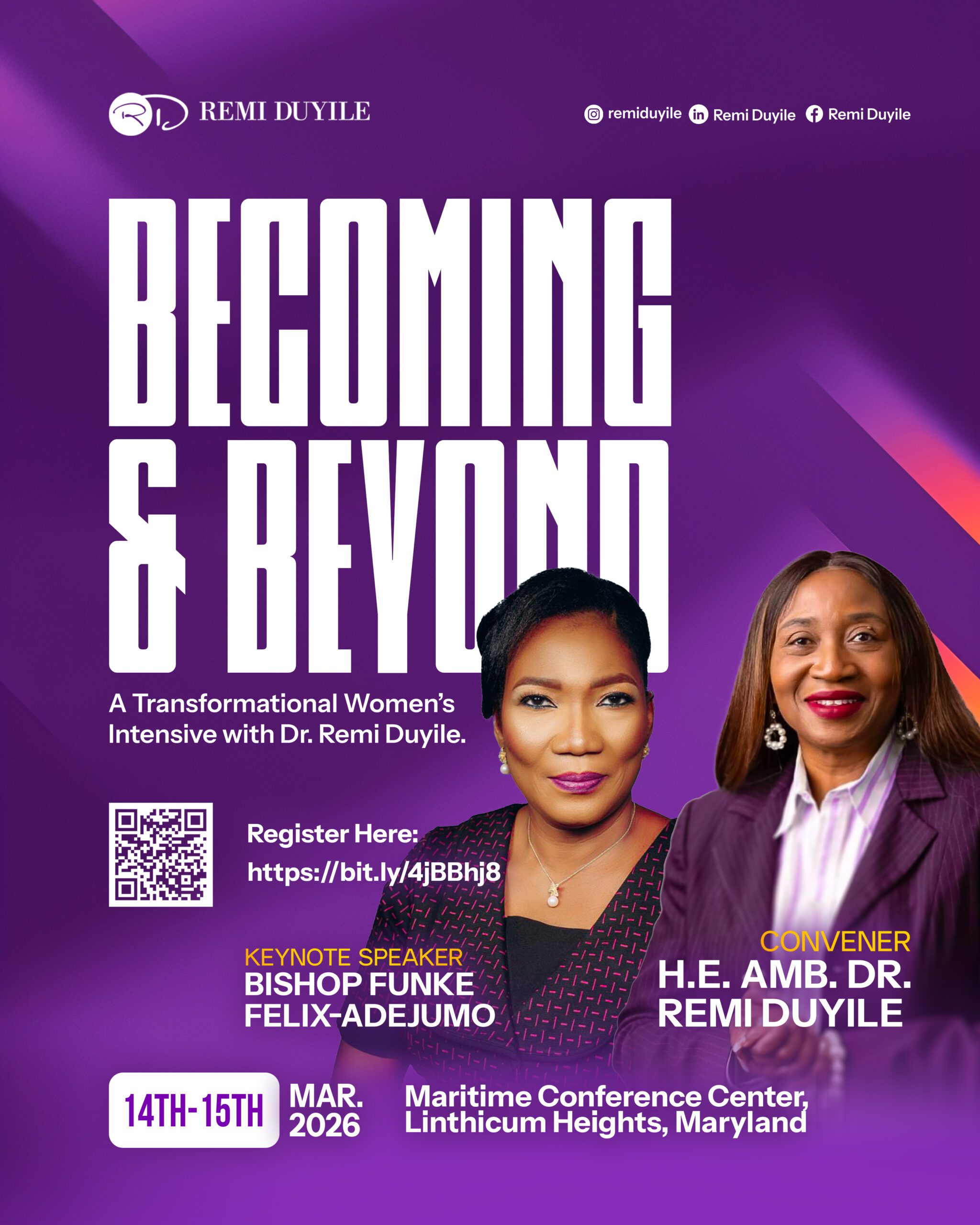 Becoming & Beyond Women’s Leadership Conference